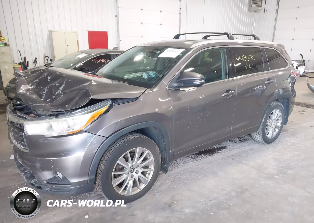 2016 Toyota Highlander Xle VIN:5TDJKRFH0GS326193 - 2