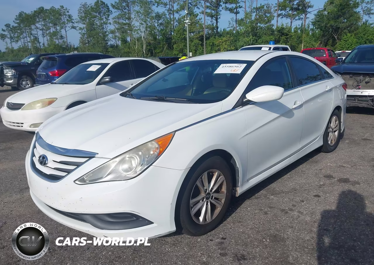 2014 Hyundai Sonata Gls VIN:5NPEB4ACXEH885043 - 2