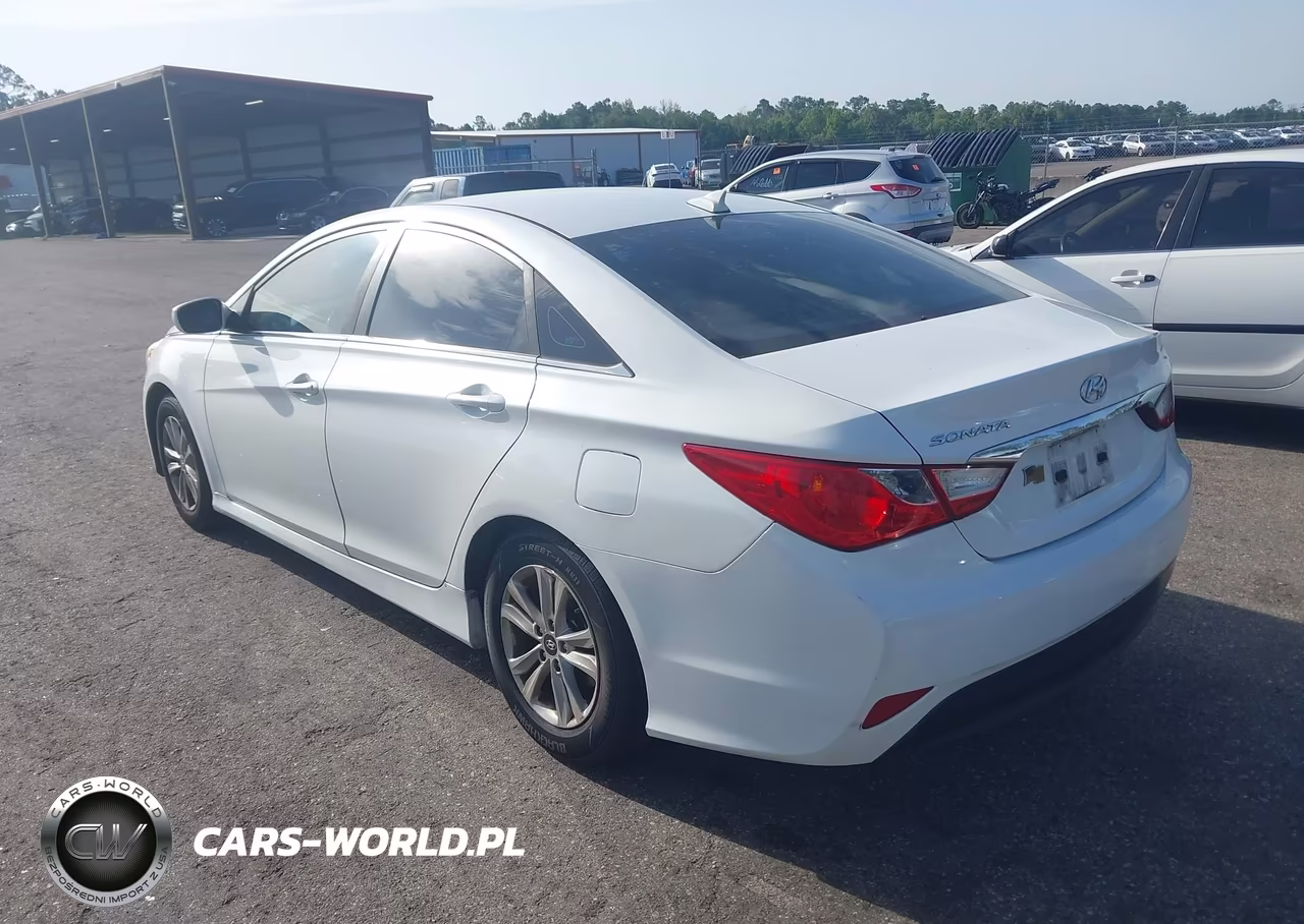 2014 Hyundai Sonata Gls VIN:5NPEB4ACXEH885043 - 3
