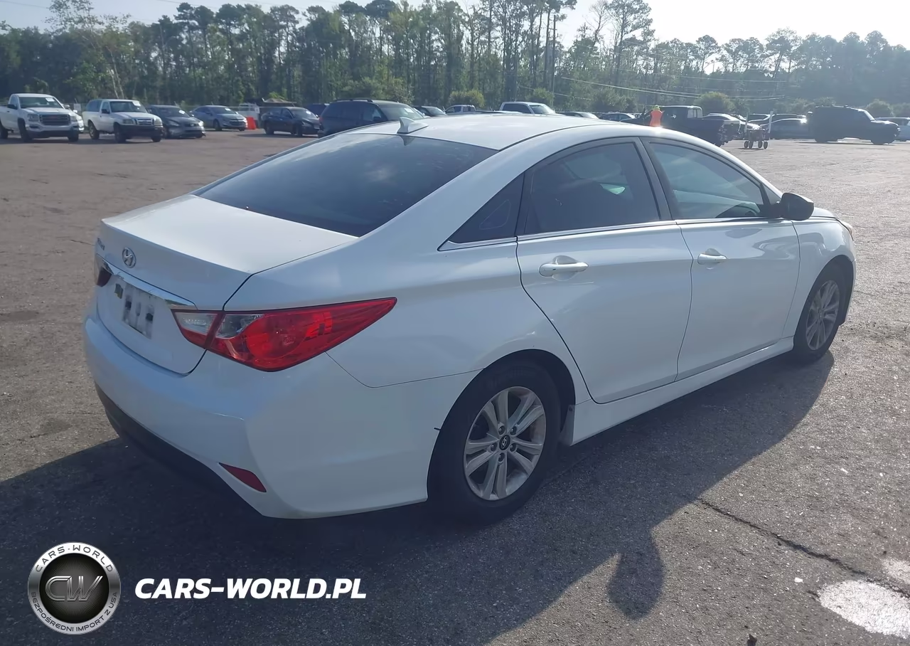 2014 Hyundai Sonata Gls VIN:5NPEB4ACXEH885043 - 4