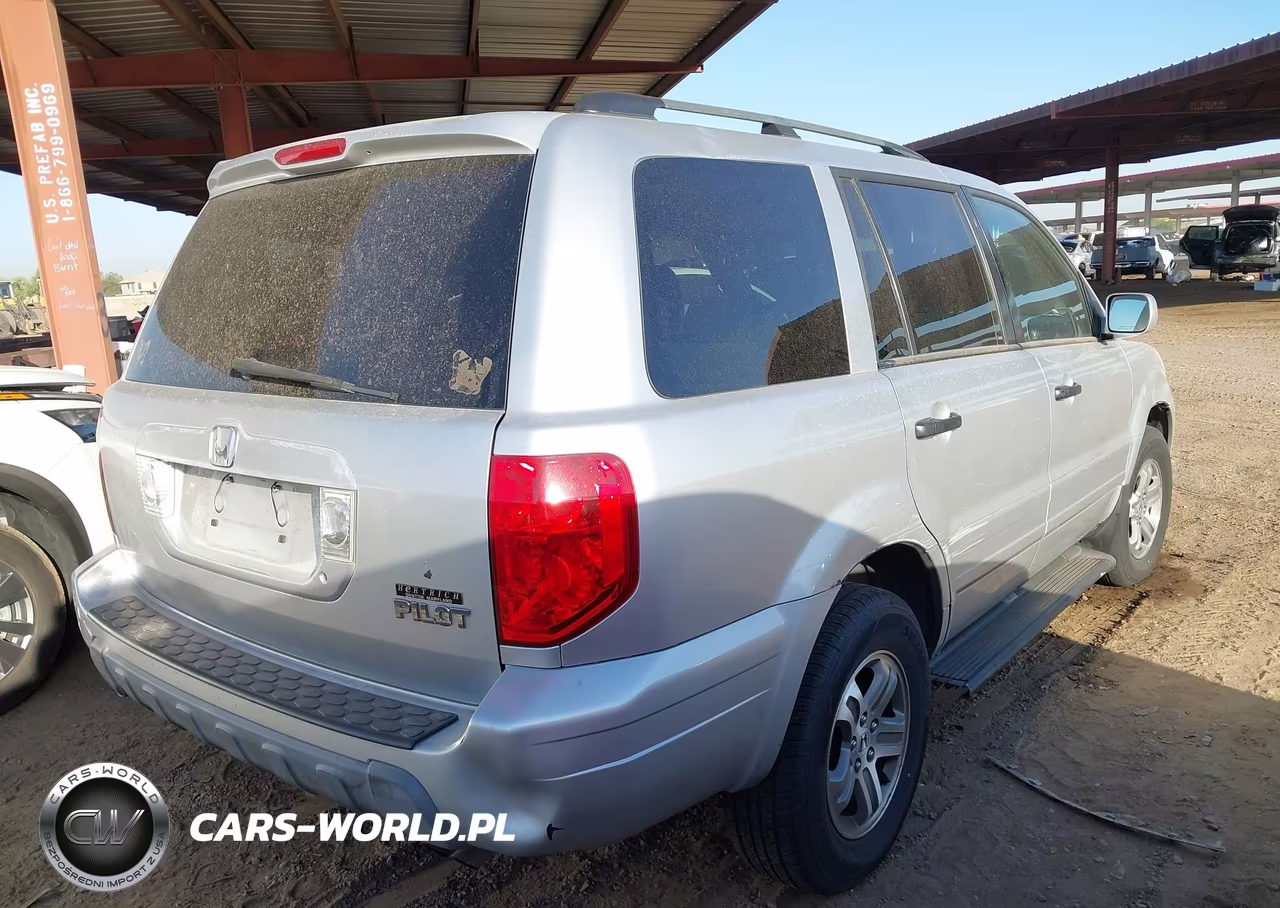 2005 Honda Pilot Ex VIN:5FNYF18475B023007 - 4