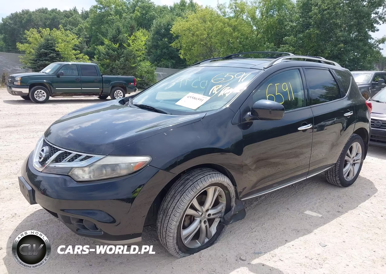 2011 Nissan Murano Le VIN:JN8AZ1MW9BW184194 - 2