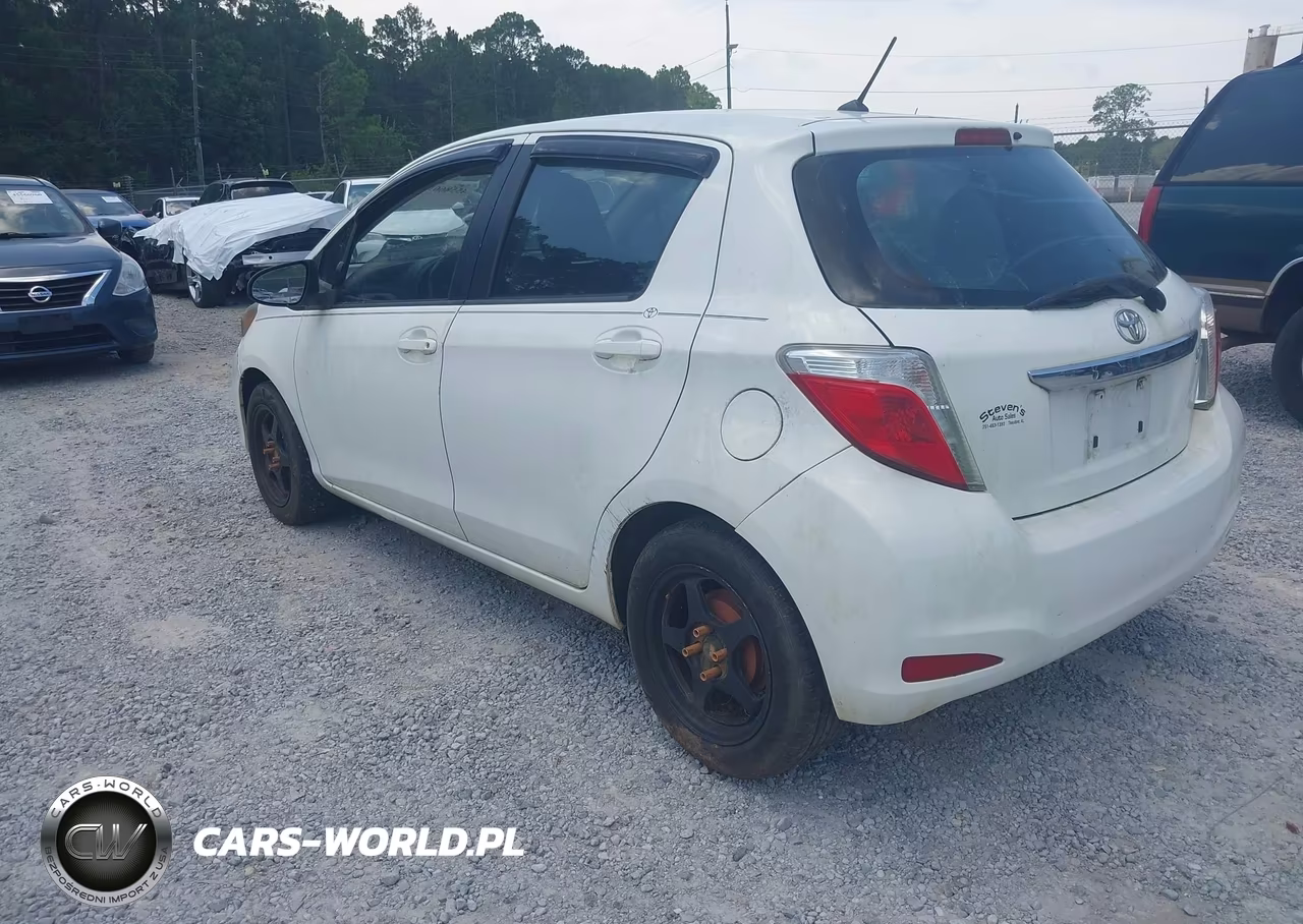 2012 Toyota Yaris L VIN:JTDKTUD30CD509224 - 3