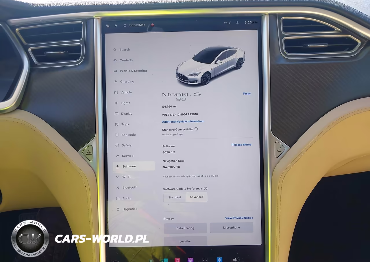 2013 Tesla Model S VIN:5YJSA1CN9DFP23016 - 17