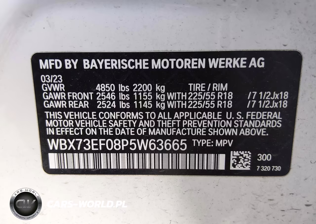 2023 BMW X1 xDrive28I VIN:WBX73EF08P5W63665 - 9