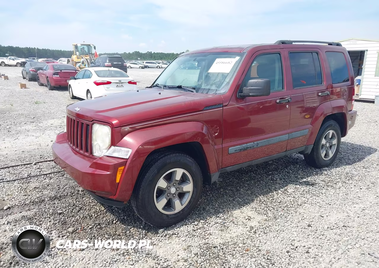 2008 Jeep Liberty Sport VIN:1J8GP28KX8W107067 - 2