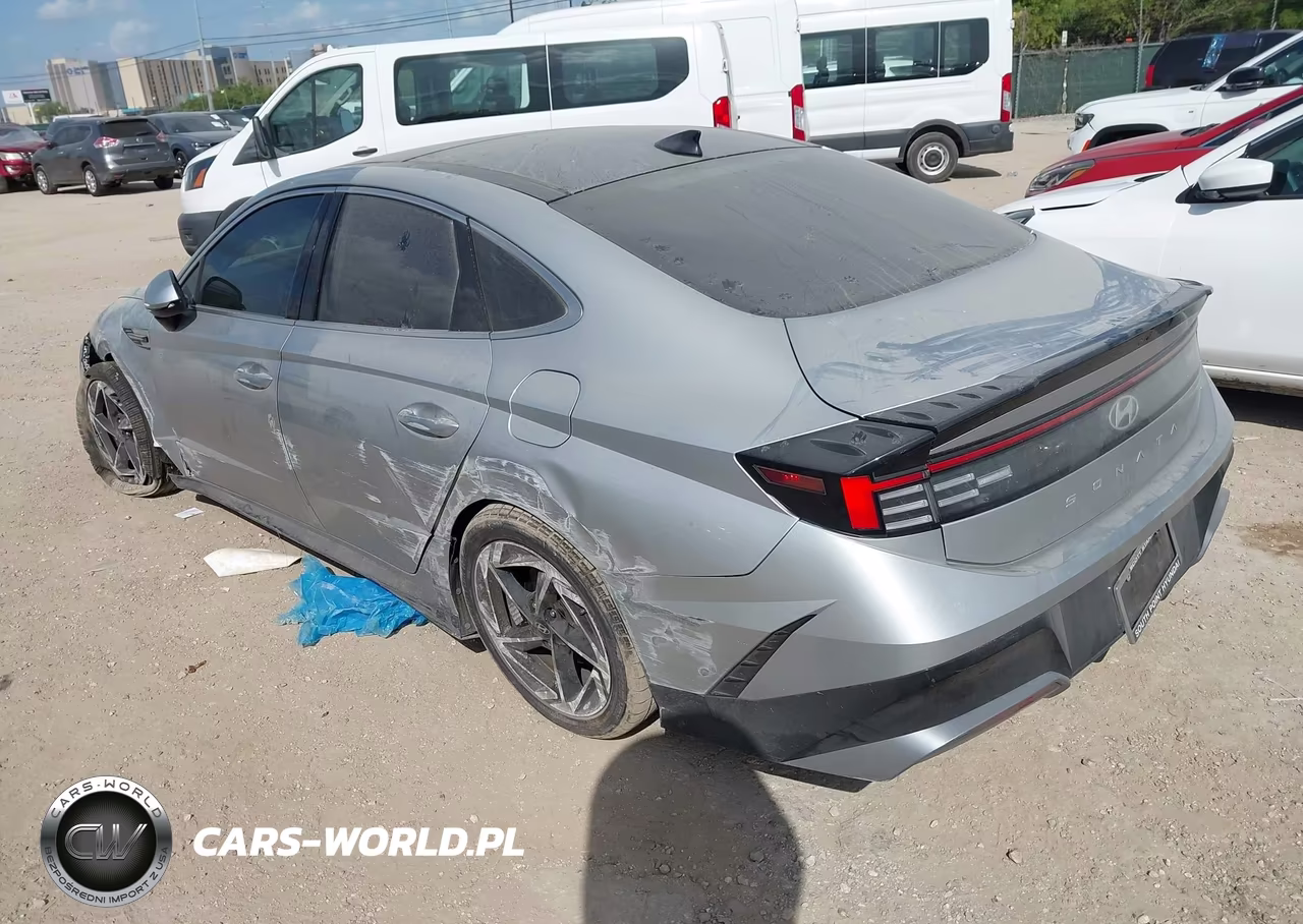 2025 Hyundai Sonata Sel Convenience VIN:KMHL14JA6SA517594 - 3