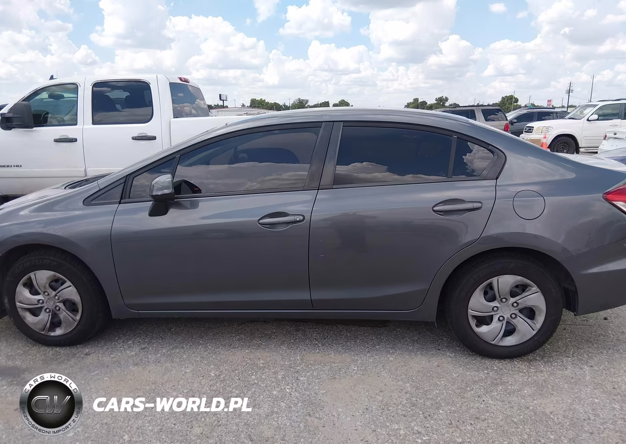 2013 Honda Civic Lx VIN:2HGFB2F51DH302094 - 14