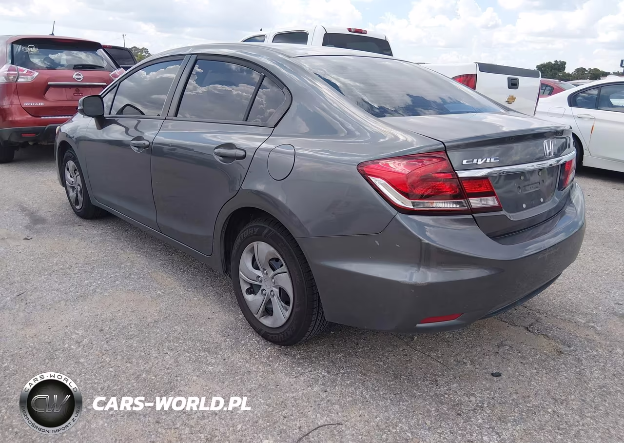 2013 Honda Civic Lx VIN:2HGFB2F51DH302094 - 3