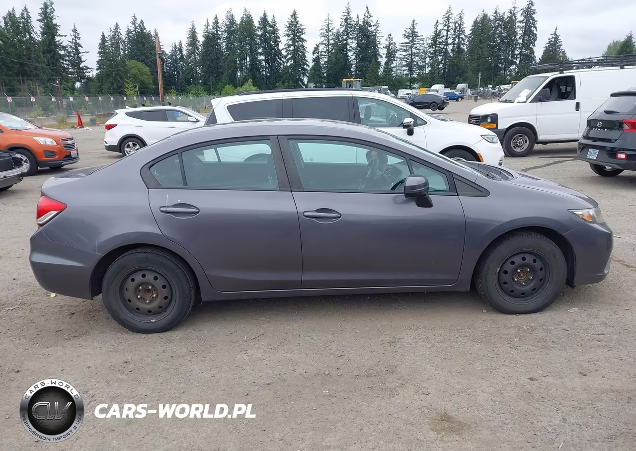 2014 Honda Civic Lx VIN:19XFB2F50EE238285 - 13