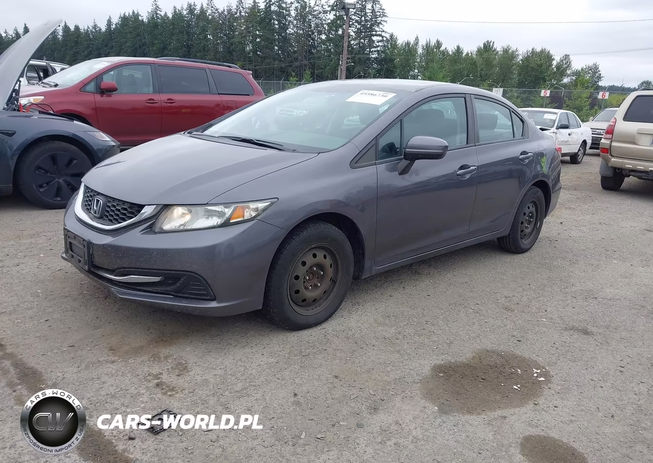 2014 Honda Civic Lx VIN:19XFB2F50EE238285 - 2