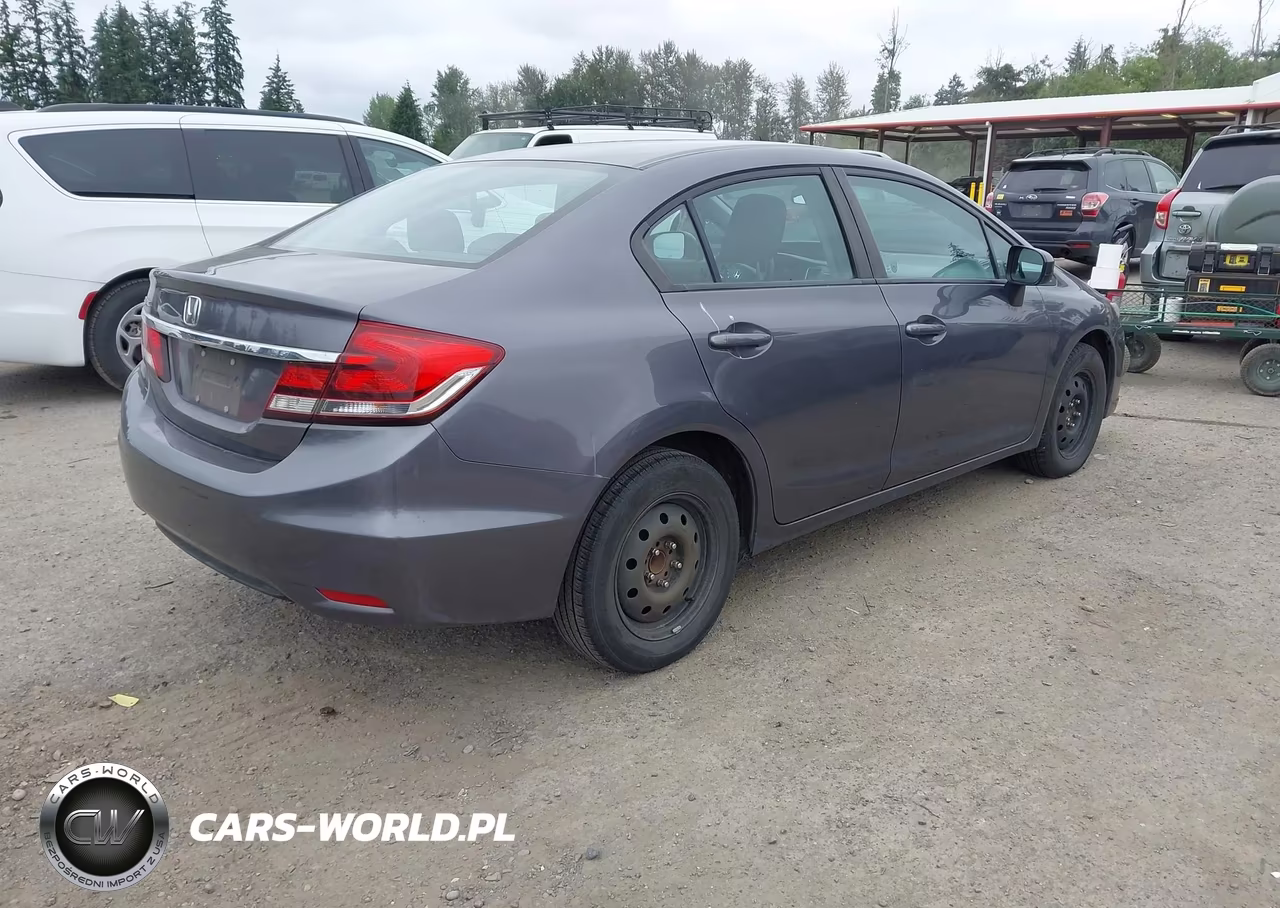 2014 Honda Civic Lx VIN:19XFB2F50EE238285 - 4