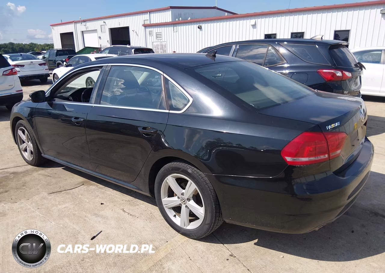 2013 Volkswagen Passat 2.0L Tdi Se VIN:1VWBN7A37DC044560 - 3