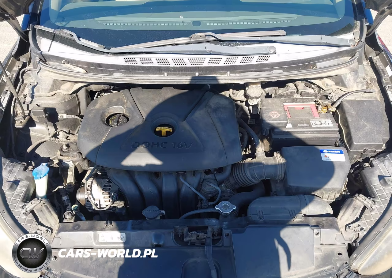 2012 Hyundai Elantra Gls (Ulsan Plant) VIN:KMHDH4AE3CU273969 - 10