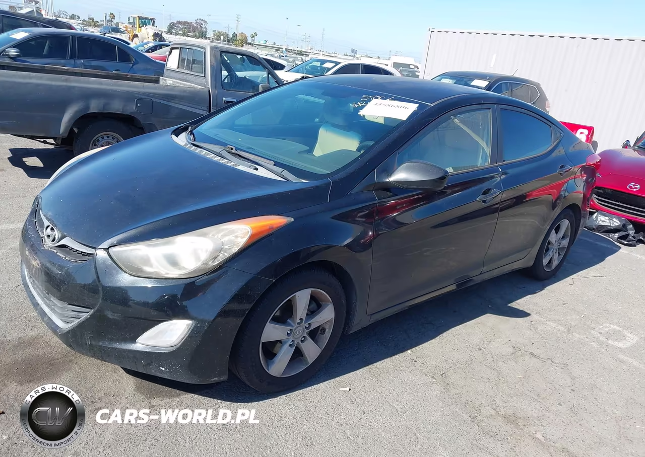 2012 Hyundai Elantra Gls (Ulsan Plant) VIN:KMHDH4AE3CU273969 - 2