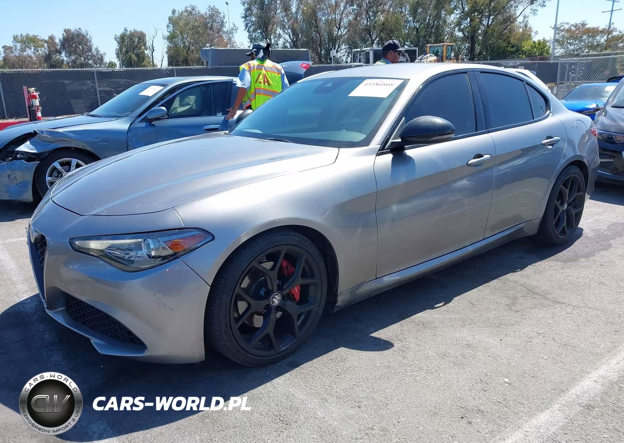 2020 Alfa Romeo Giulia Rwd VIN:ZARFAMAN2L7624327 - 2