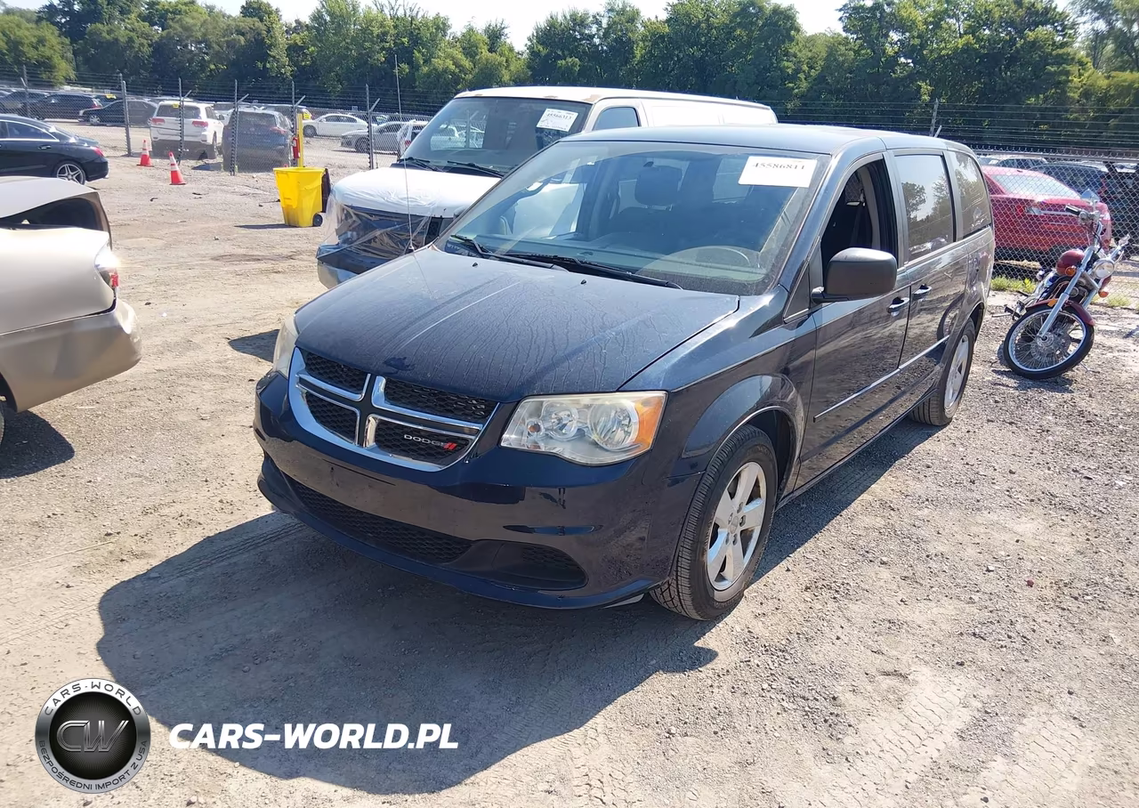 2014 Dodge Grand Caravan Se VIN:2C4RDGBG5ER102387 - 2