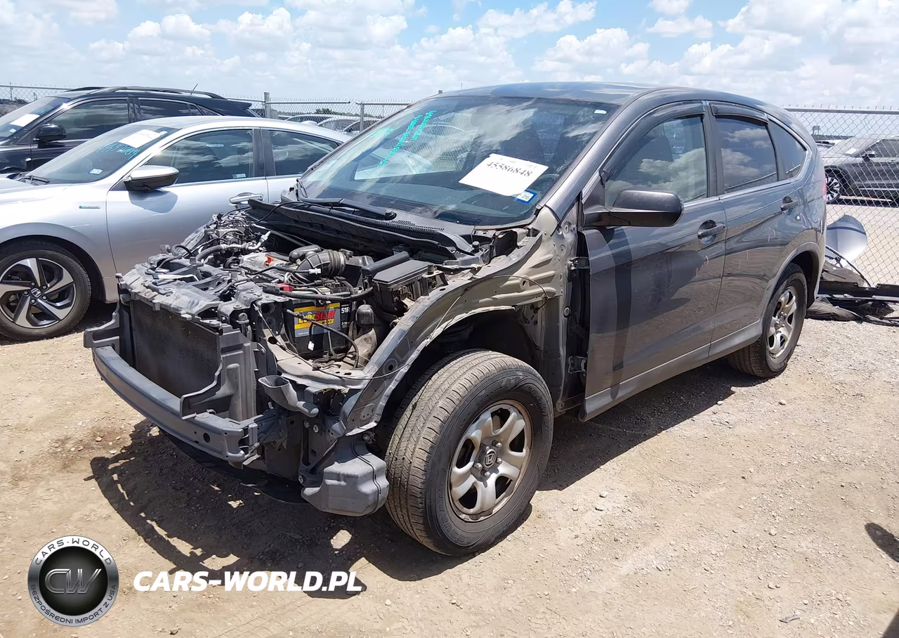 2013 Honda Cr-V Lx VIN:3CZRM3H38DG707662 - 2