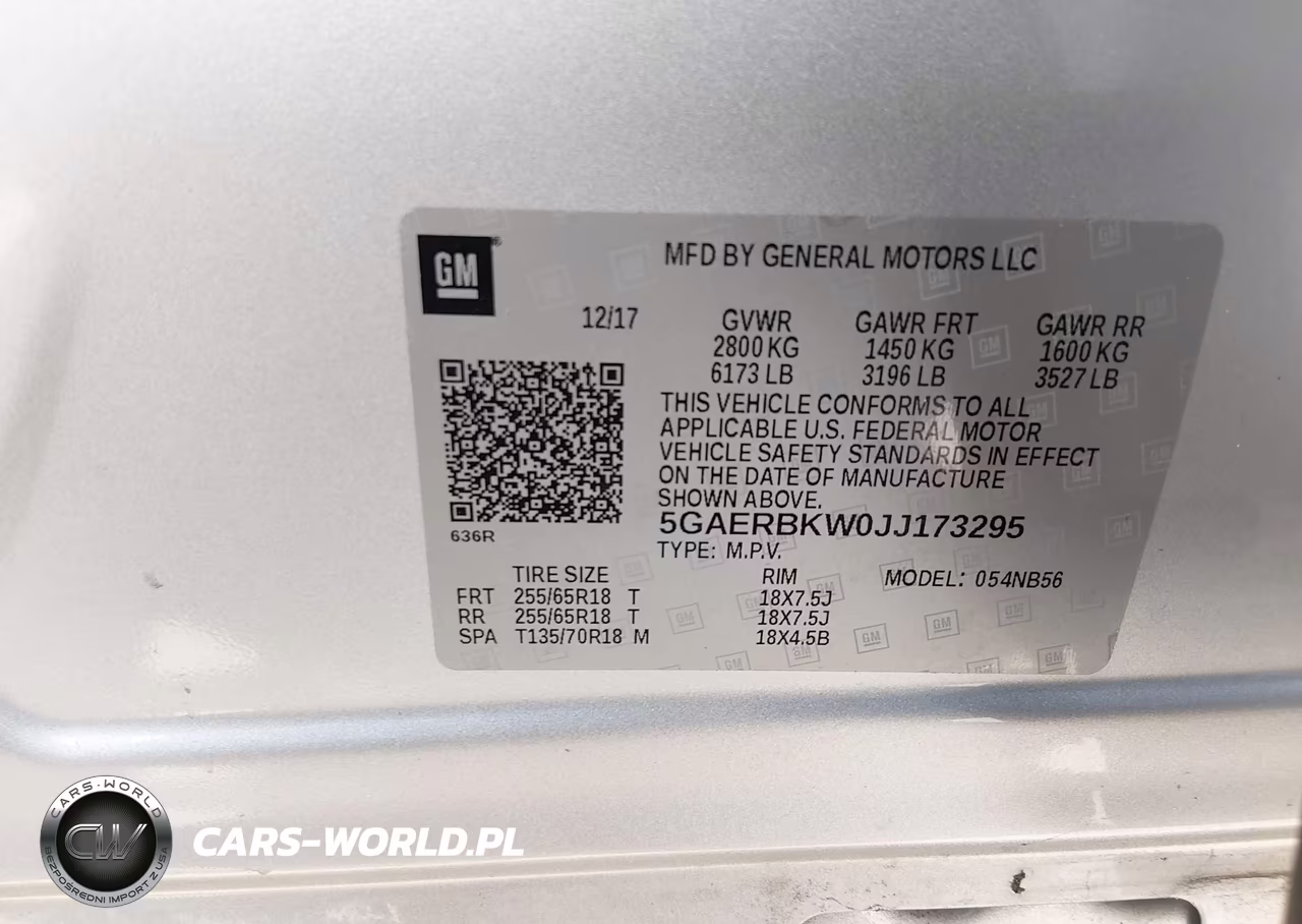 2018 Buick Enclave Essence VIN:5GAERBKW0JJ173295 - 9