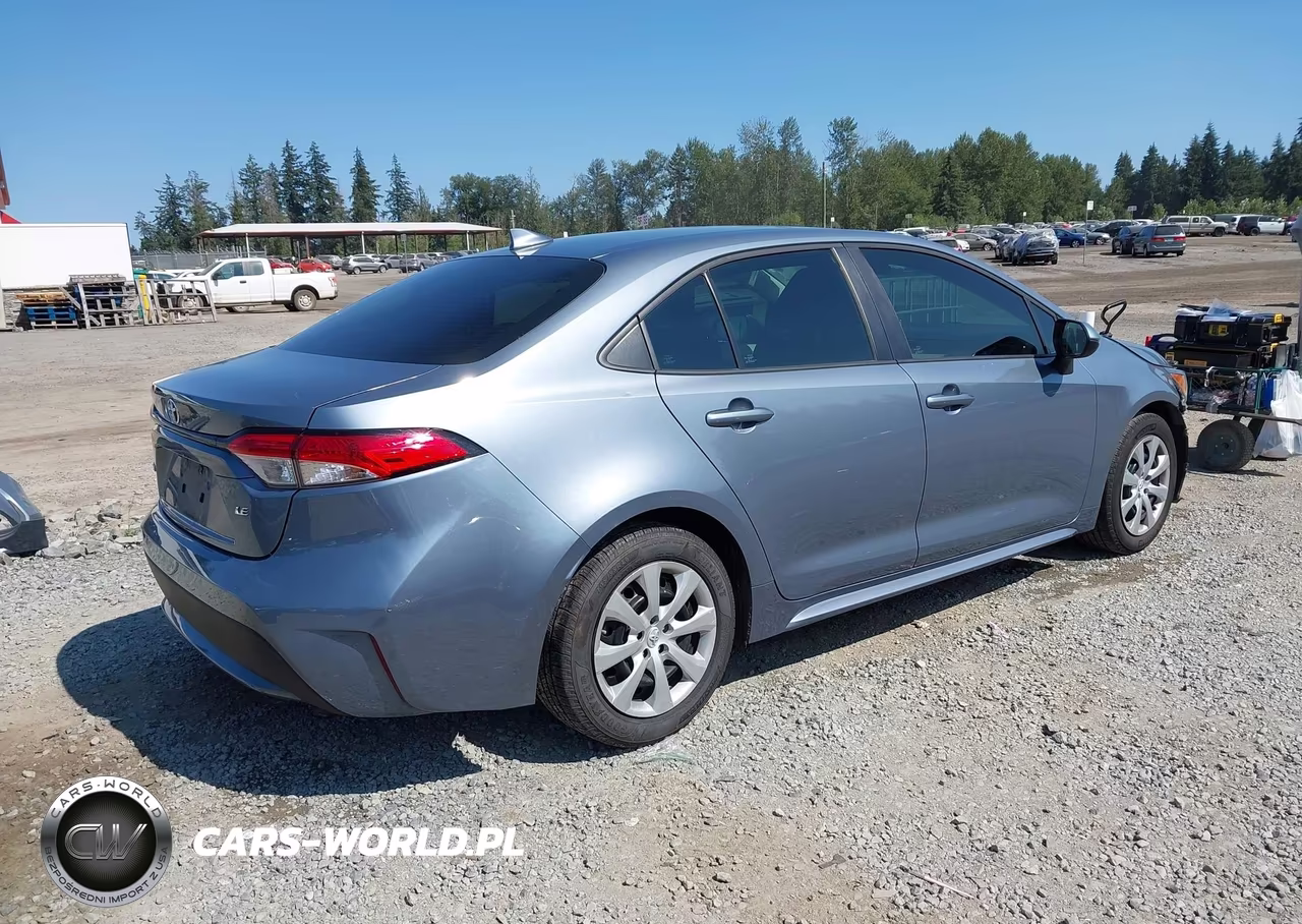2021 Toyota Corolla Le VIN:5YFEPMAE6MP231905 - 4