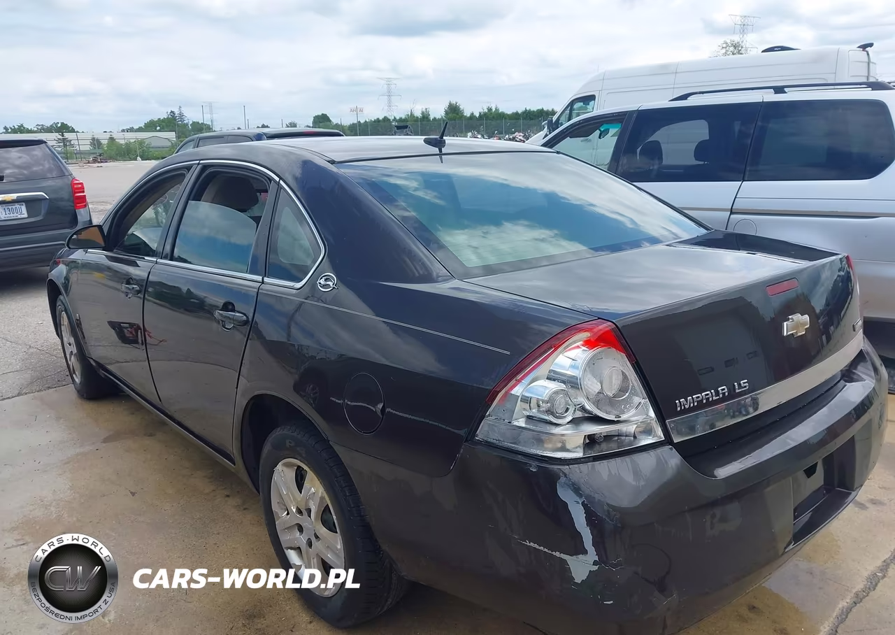 2008 Chevrolet Impala Ls VIN:2G1WB58K389175666 - 3