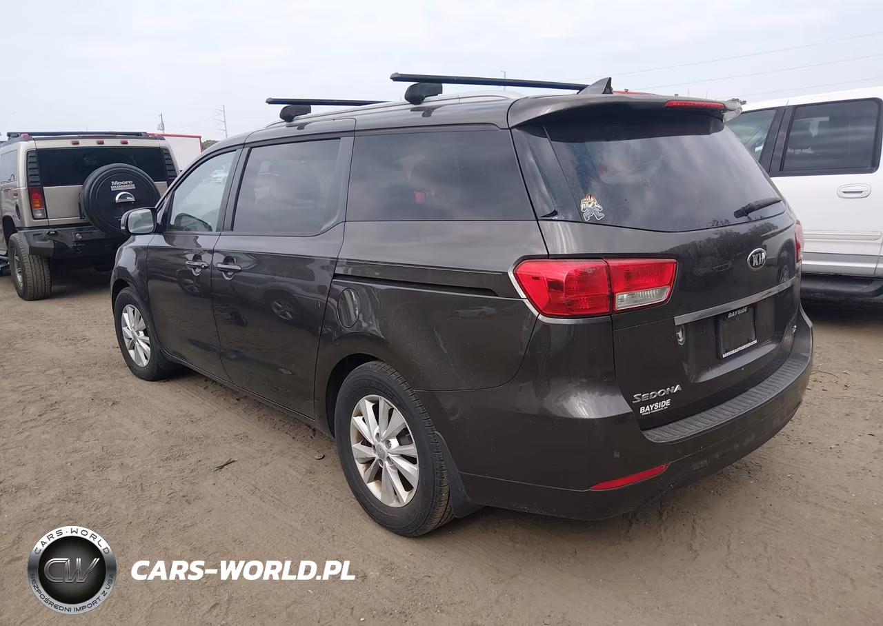 2015 Kia Sedona Lx VIN:KNDMB5C11F6073056 - 3