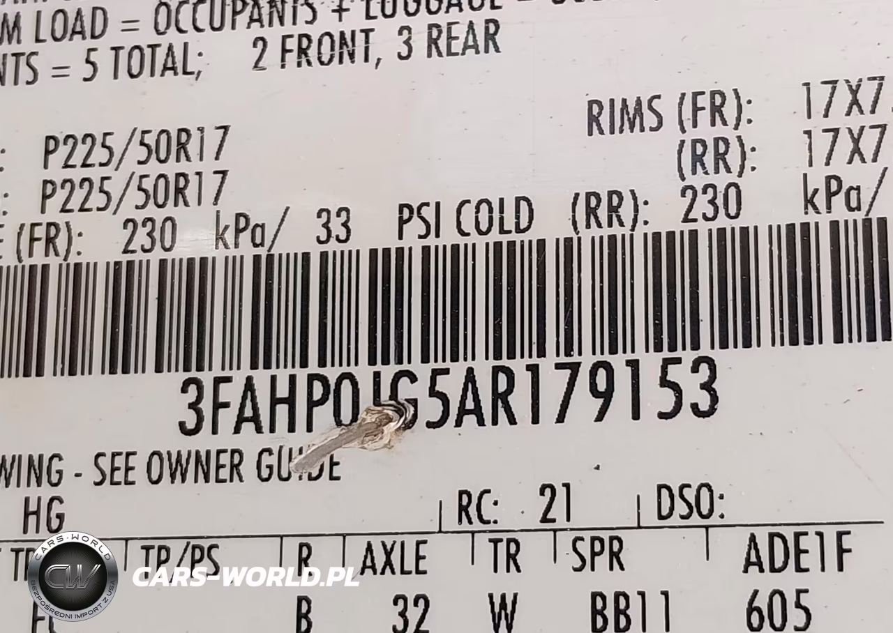 2010 Ford Fusion Sel VIN:3FAHP0JG5AR179153 - 9
