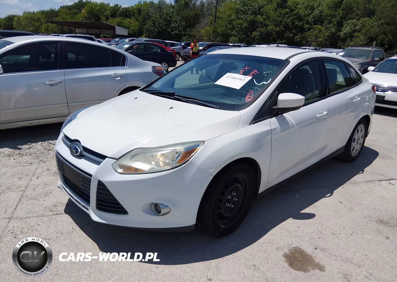 2012 Ford Focus Se VIN:1FAHP3F22CL455899 - 2