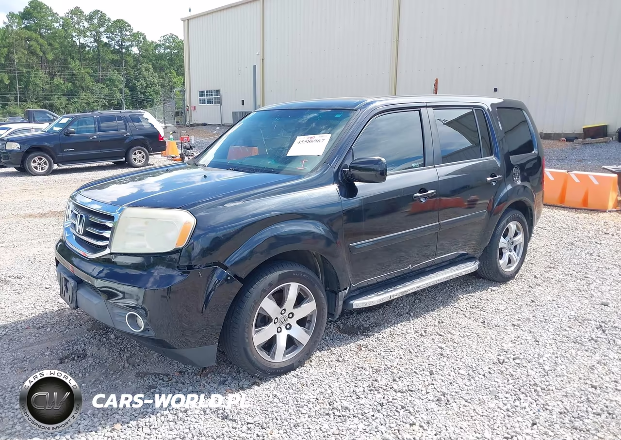 2012 Honda Pilot Ex-L VIN:5FNYF3H68CB021941 - 2