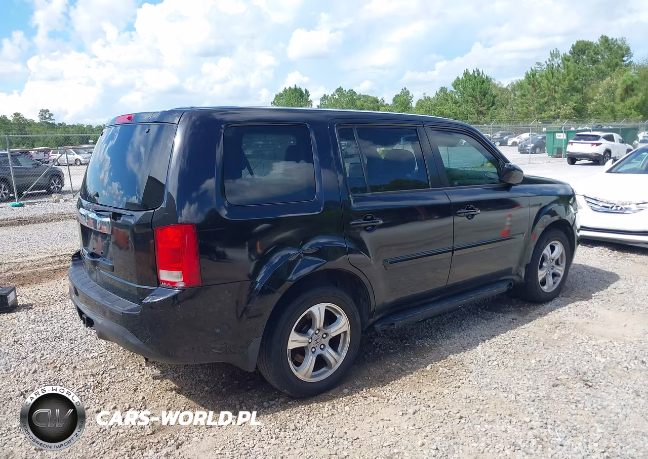 2012 Honda Pilot Ex-L VIN:5FNYF3H68CB021941 - 4