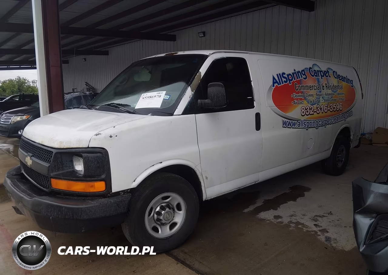 2011 Chevrolet Express 2500 Work Van VIN:1GCWGGFA7B1132281 - 2