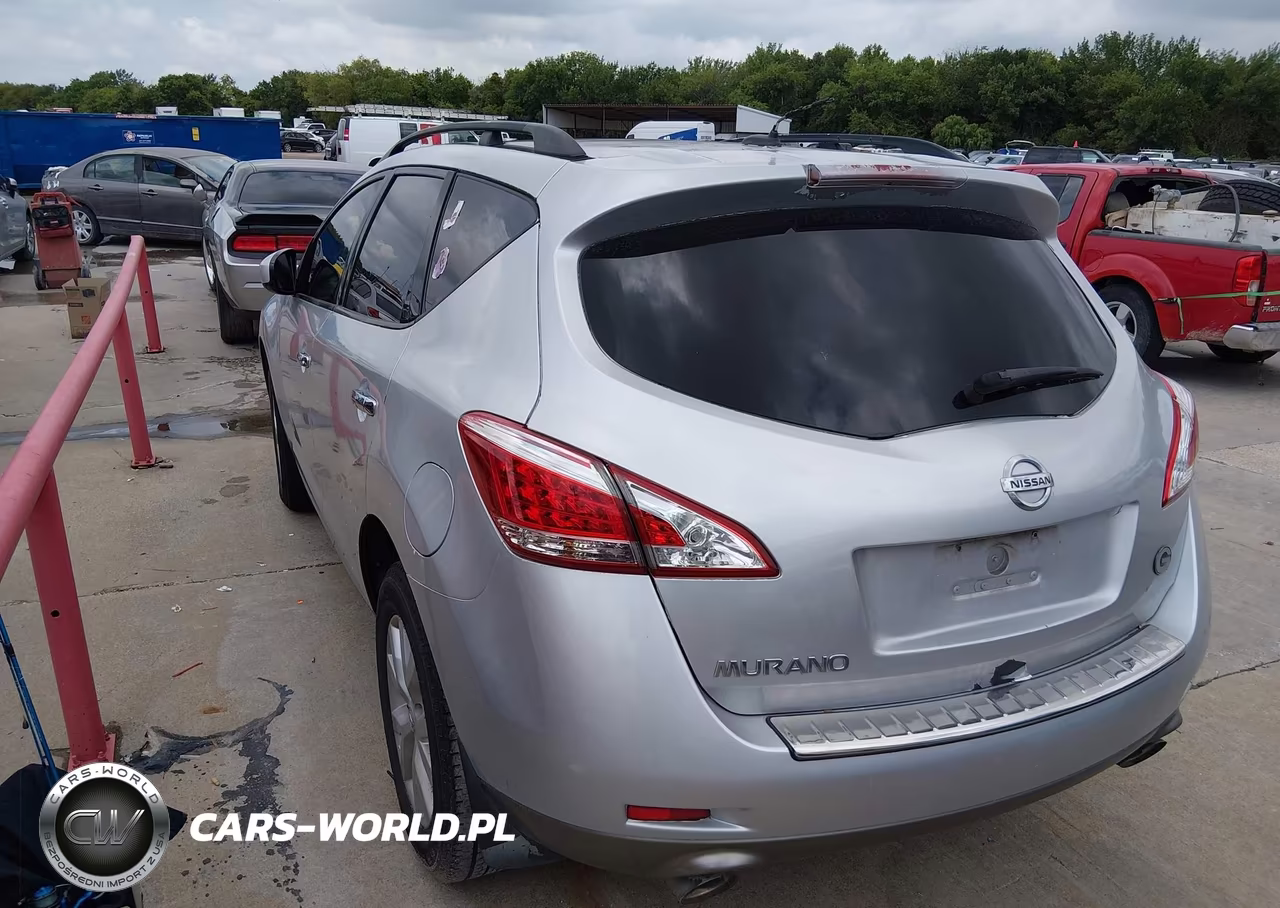 2013 Nissan Murano Sl VIN:JN8AZ1MU6DW200885 - 3