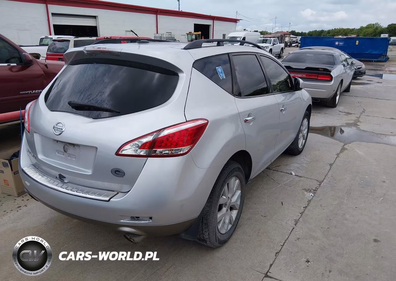 2013 Nissan Murano Sl VIN:JN8AZ1MU6DW200885 - 4