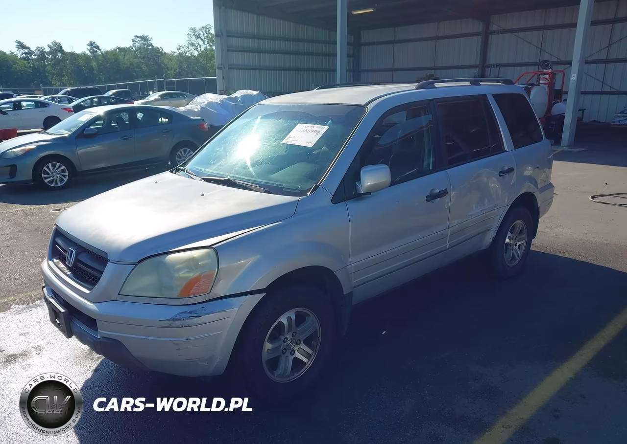 2003 Honda Pilot Ex VIN:2HKYF18483H515835 - 2