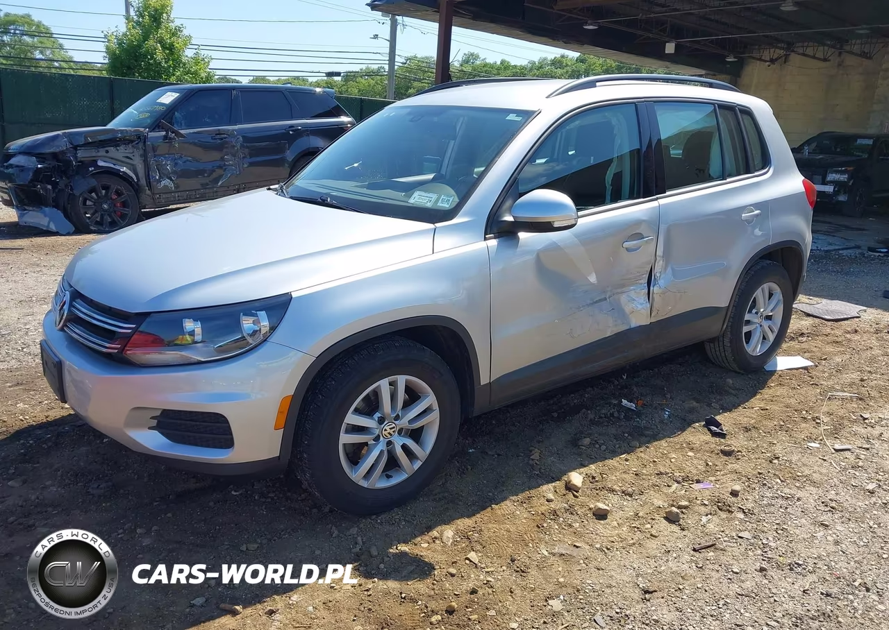 2016 Volkswagen Tiguan S VIN:WVGBV7AX3GW541240 - 2