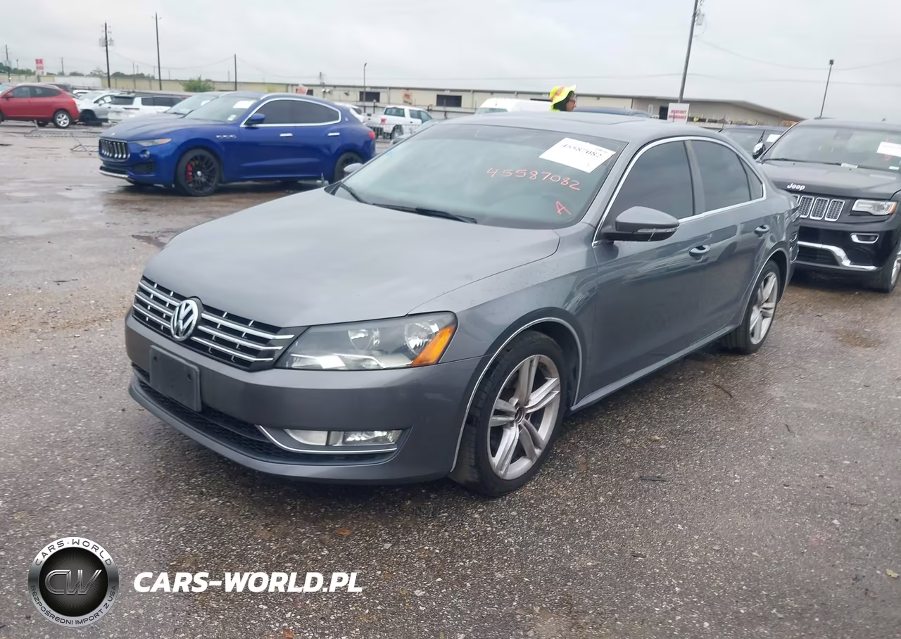 2012 Volkswagen Passat 3.6L V6 Se VIN:1VWBM7A37CC077561 - 2