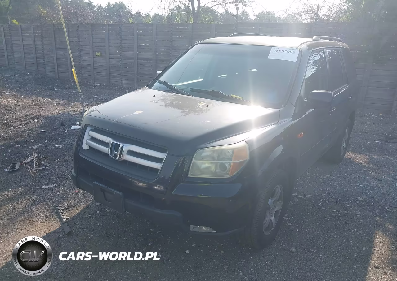 2006 Honda Pilot Ex VIN:5FNYF18496B002547 - 6