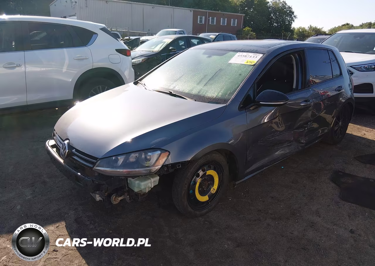 2015 Volkswagen Golf Tsi S 4-Door VIN:3VW217AU6FM030199 - 2