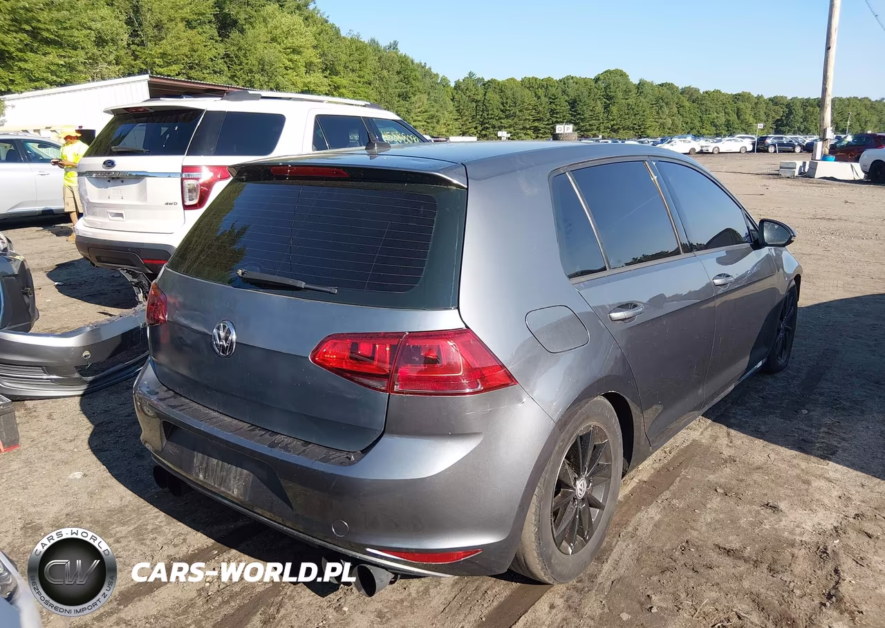 2015 Volkswagen Golf Tsi S 4-Door VIN:3VW217AU6FM030199 - 4