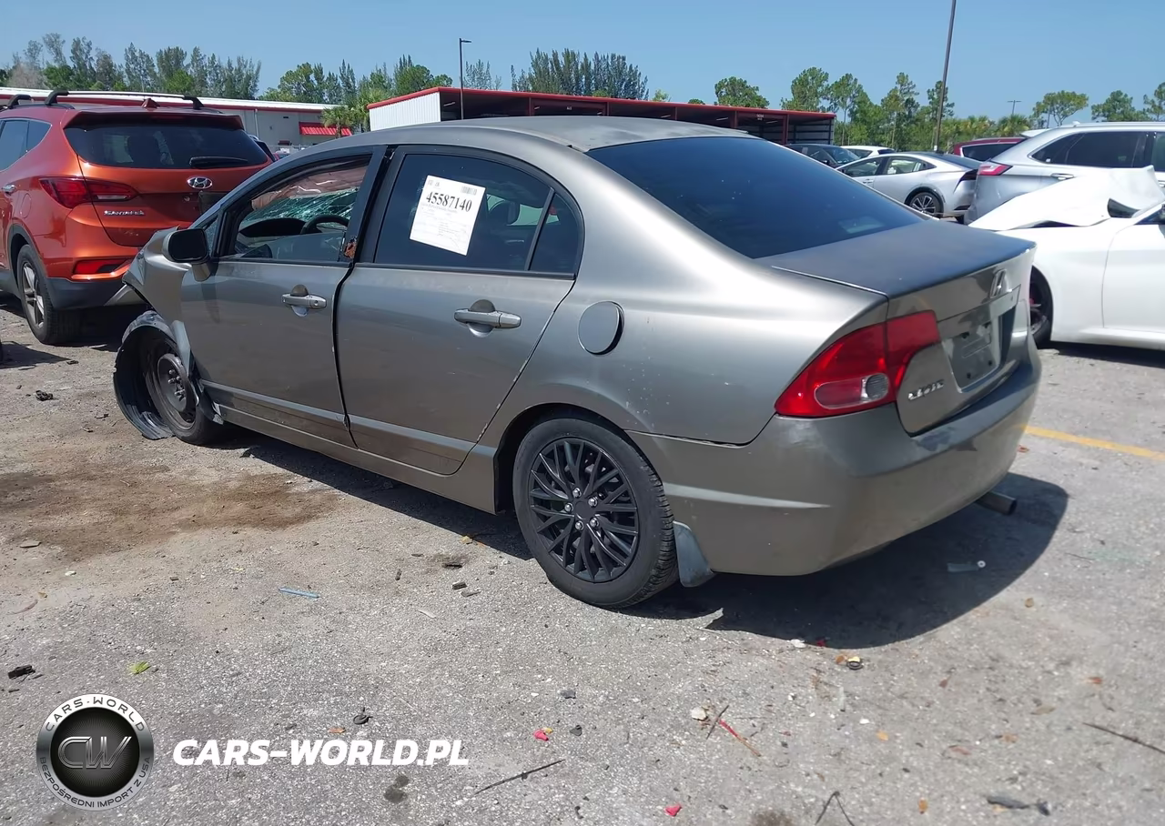 2006 Honda Civic Lx VIN:1HGFA16536L077406 - 3