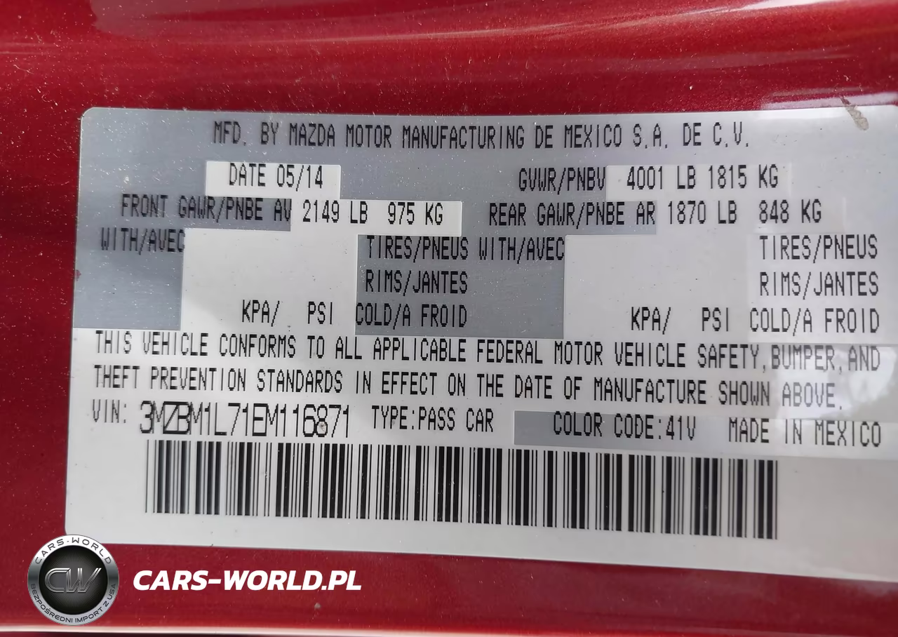 2014 Mazda Mazda3 I Touring VIN:3MZBM1L71EM116871 - 9