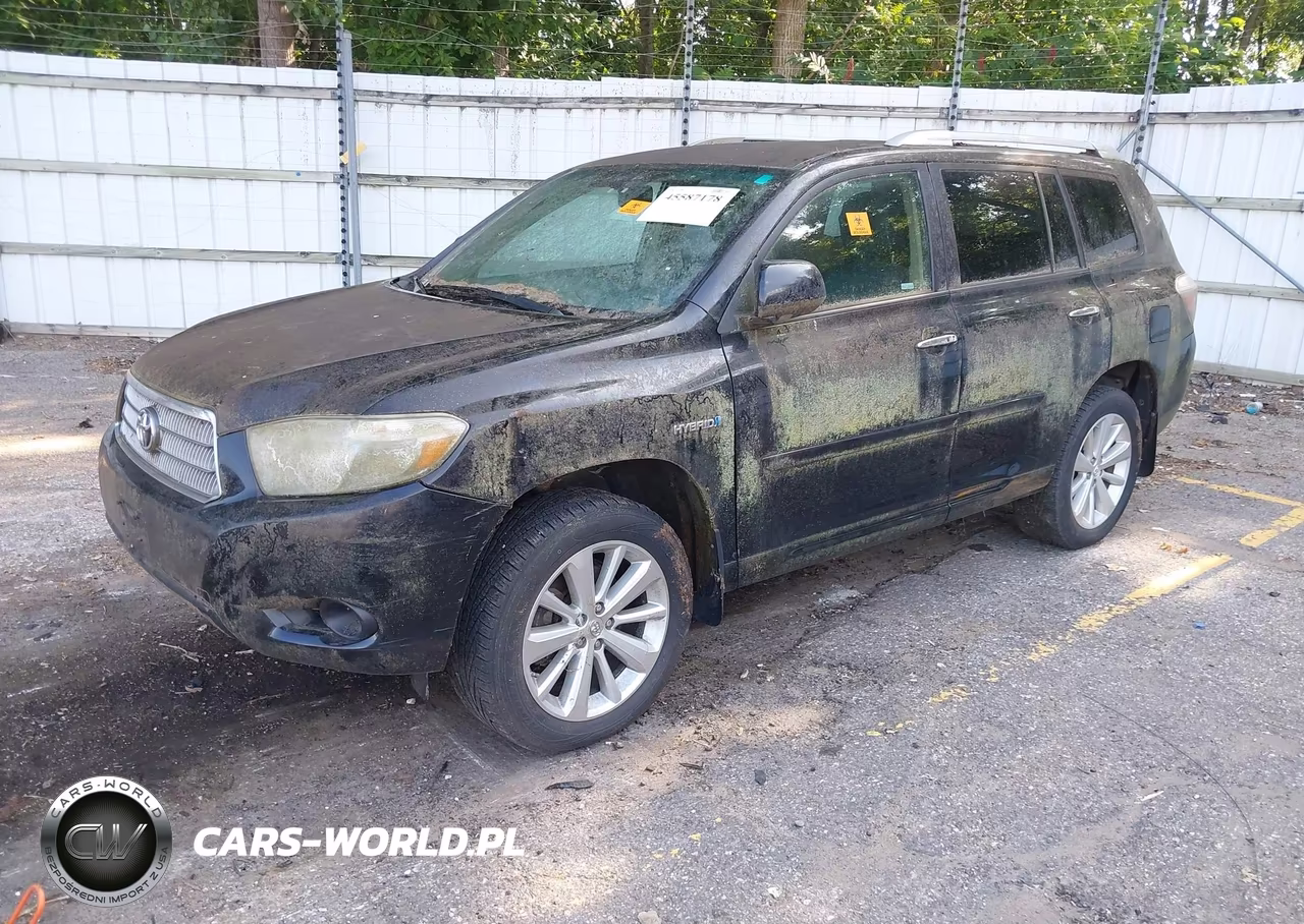 2010 Toyota Highlander Hybrid Base V6 VIN:JTEBW3EH5A2041555 - 2