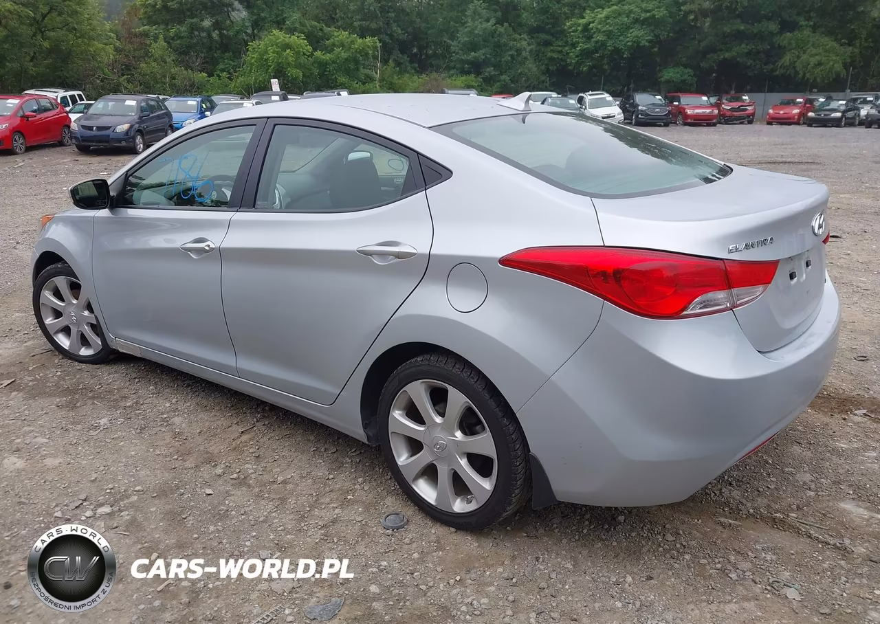 2012 Hyundai Elantra Limited VIN:5NPDH4AE4CH111735 - 3