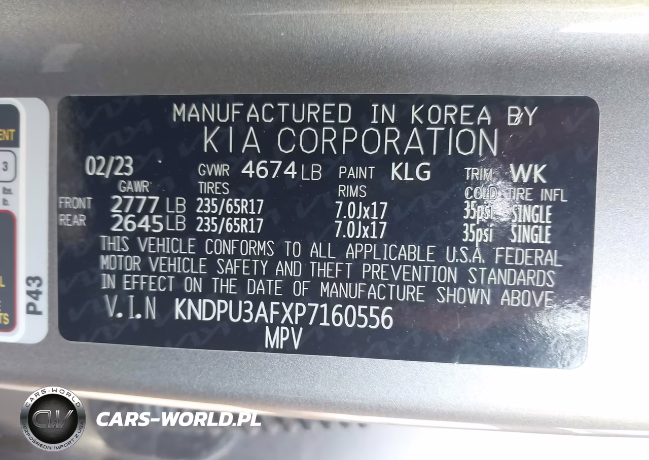 2023 Kia Sportage Lx VIN:KNDPU3AFXP7160556 - 9