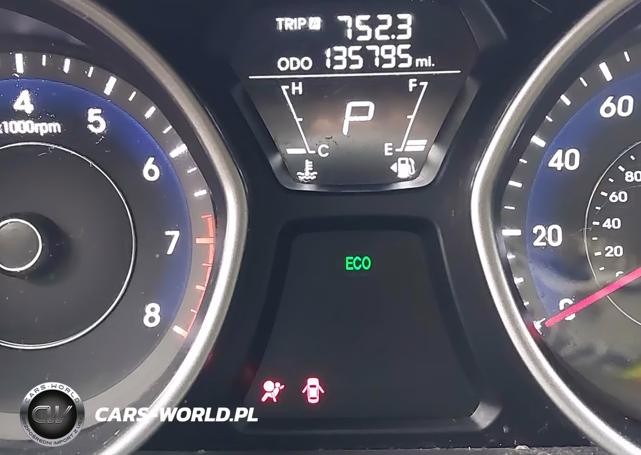 2013 Hyundai Elantra Gls VIN:5NPDH4AE2DH151636 - 7