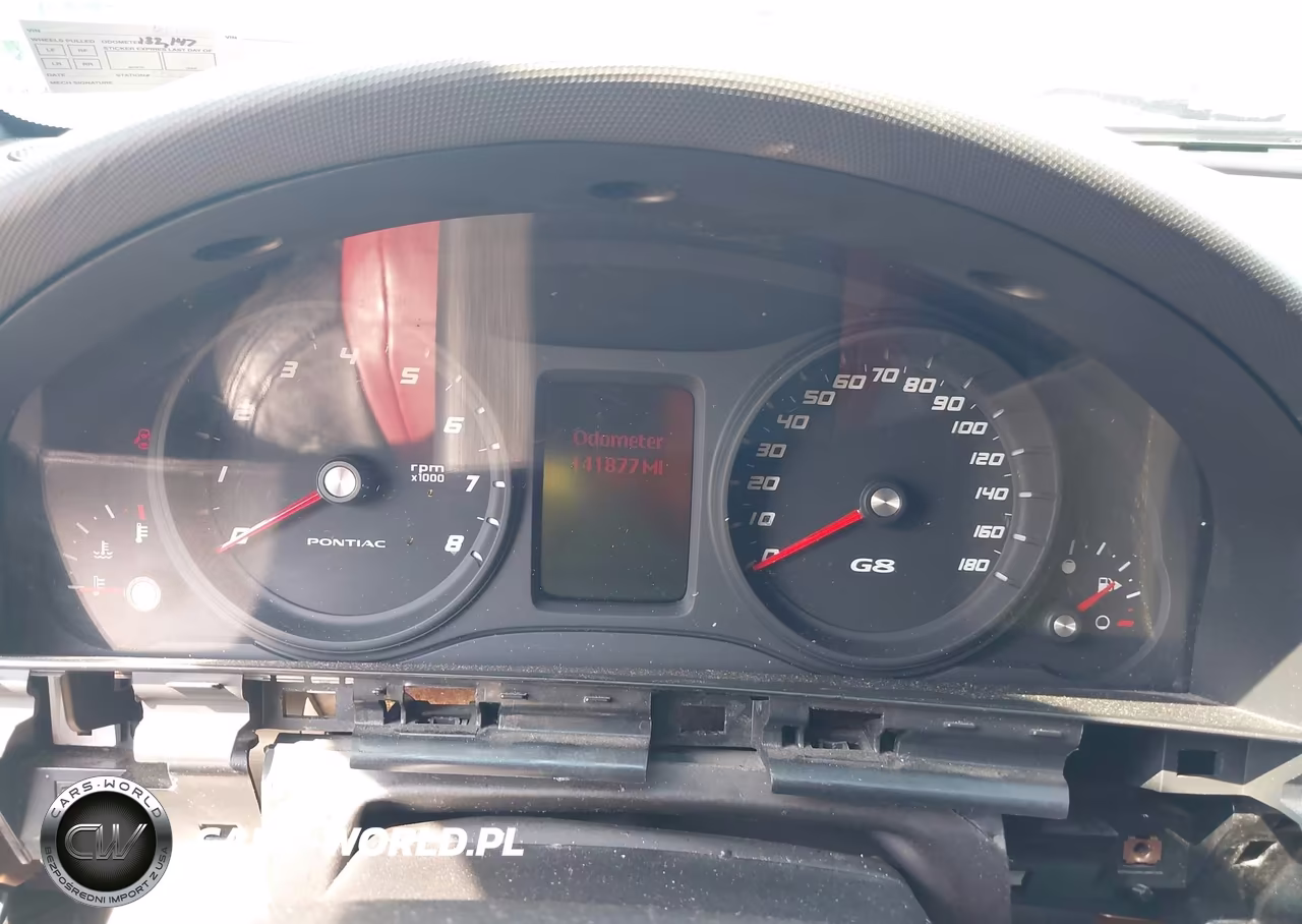 2008 Pontiac G8 Gt VIN:6G2EC57Y68L140481 - 7
