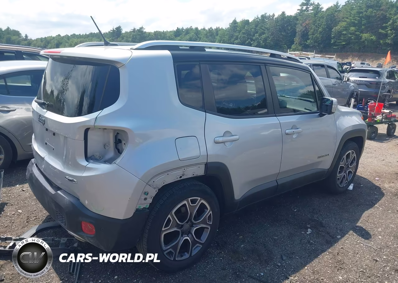 2015 Jeep Renegade Limited VIN:ZACCJADT4FPB23470 - 4