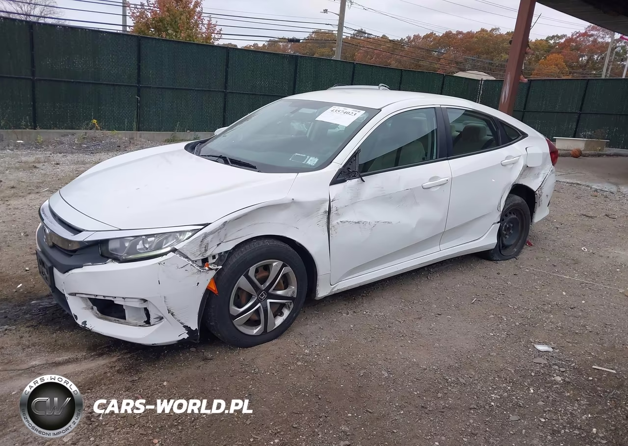 2017 Honda Civic Lx VIN:2HGFC2F52HH576746 - 2