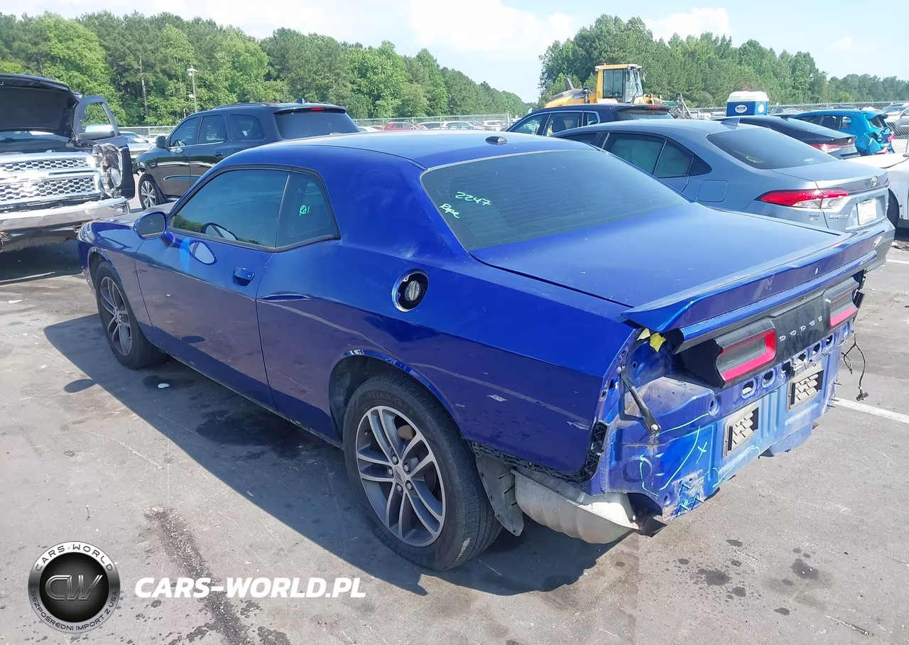 2019 Dodge Challenger Sxt Awd VIN:2C3CDZGG9KH607235 - 3