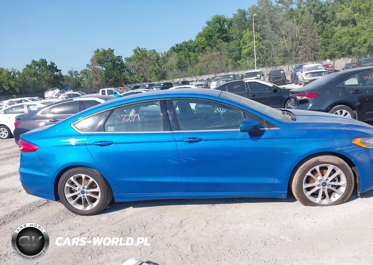 2020 Ford Fusion Se VIN:3FA6P0HDXLR105863 - 13